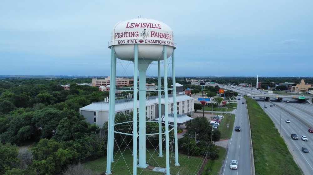Water softener installation in Lewisville, TX - Shield Water Co. DFW water treatment specialists