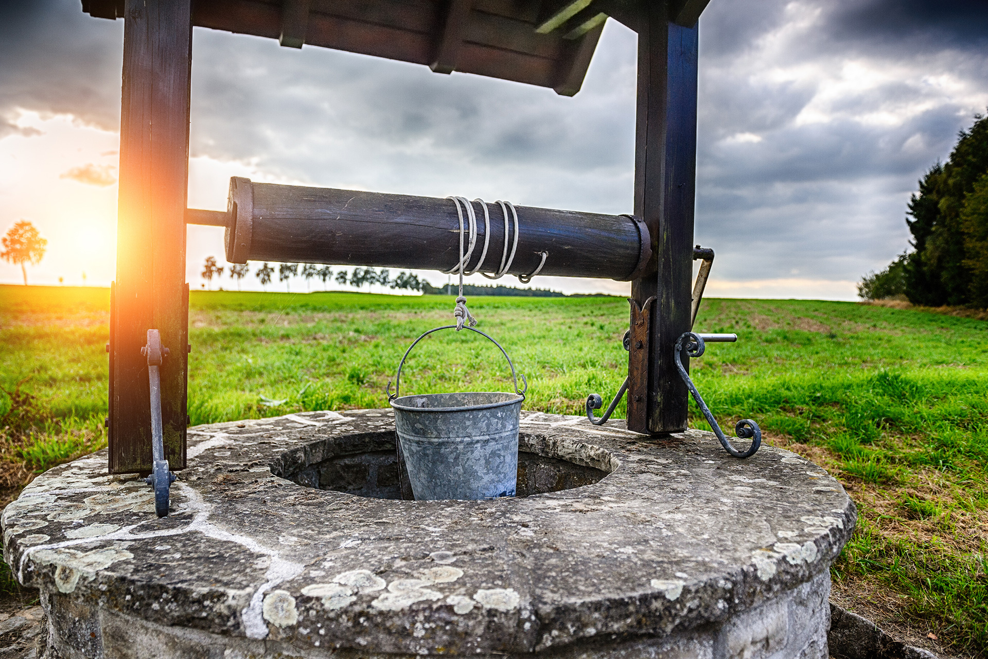 Well water treatment system for DFW private well homes — removes iron, sulfur, hardness, and sediment with a dual tank whole home system.